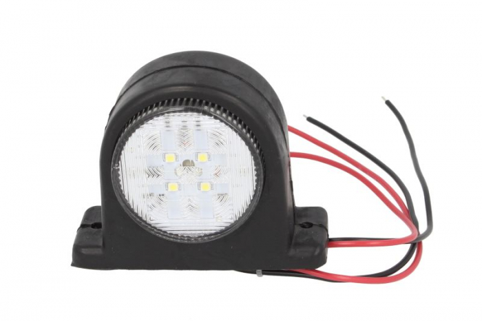 Lumina delimitare stanga/dreapta, rosu/alb, LED, inaltime 67,2mm; latime 86mm; adancime 44,3mm, 12/24V [2]