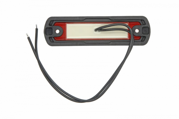 Lumina delimitare stanga/dreapta, rosu, LED, inaltime 31mm; latime 110mm; adancime 13mm lungime cablu 220mm, 12/24V (tip: neon) [2]