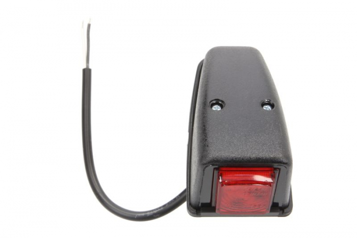 Lumina delimitare stanga dreapta, rosu, LED, inaltime 46,5mm; latime 52mm; adancime 90,6mm lungime cablu 250mm, 12 24V (corner)