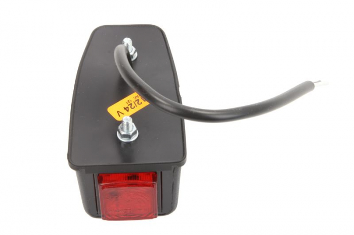 Lumina delimitare stanga/dreapta, rosu, LED, inaltime 46,5mm; latime 52mm; adancime 90,6mm lungime cablu 250mm, 12/24V (corner) [2]