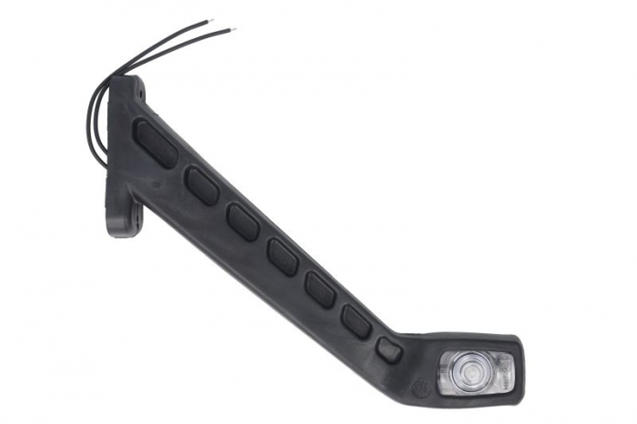 Lumina delimitare stanga, forma: dreptunghiular, portocaliu/rosu/alb, LED pe brațul lung, 12/24V [2]