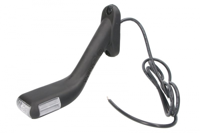 Lumina delimitare stanga, forma: oval, portocaliu/rosu/alb, LED lungime cablu 1500mm, pe brațul lung, 12/24V [3]