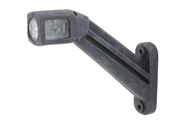 Lumina delimitare stanga, negru alb, LED, lungime cablu 2000mm, 12 24V (conector: AMP, IP6K9K)