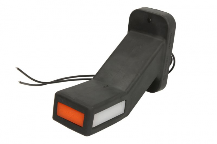 Lumina delimitare stanga, portocaliu/rosu/alb, LED lungime cablu 240mm, pe brațul mediu-lung, 12/24V (tip: neon) [3]