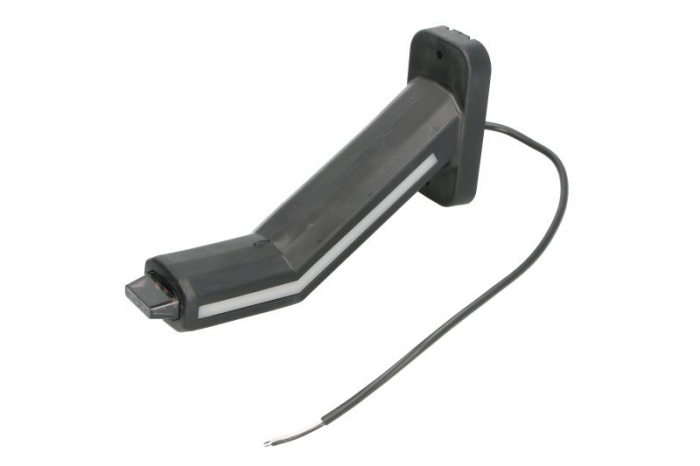 Lumina delimitare stanga, portocaliu/rosu/alb, LED lungime cablu 400mm, pe brațul lung, 12/24V (IP6K9K) [3]