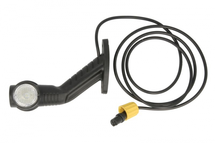 Lumina delimitare stanga; SUPERPOINT III, portocaliu rosu alb, LED lungime cablu 1500mm, pe bratul lung, 24V (conector: ASS2, SUPERPOINT III)
