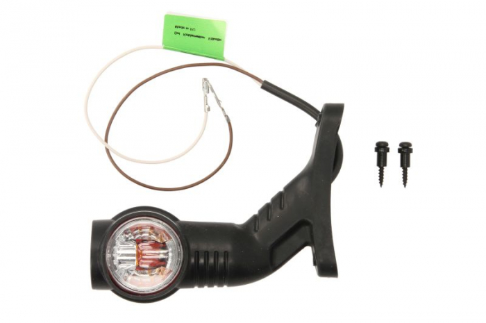 Lumina delimitare stanga; SUPERPOINT III, portocaliu rosu alb, T4W brat scurt, 24V (SUPERPOINT III)
