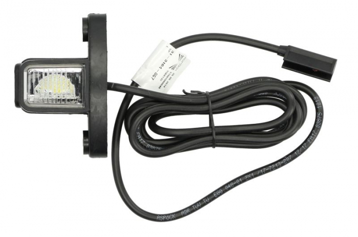 Lumina delimitare stanga; SUPERPOINT IV, portocaliu rosu alb, LED lungime cablu 2000mm, 24V (conector: CLICK-IN, SUPERPOINT IV)