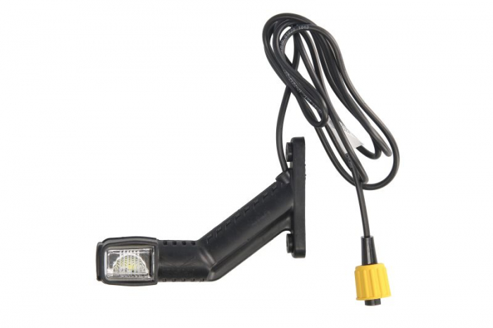 Lumina delimitare stanga; SUPERPOINT IV, portocaliu rosu alb, LED lungime cablu 2000mm, pe bratul lung, 12 24V (conector: ASS2, SUPERPOINT IV)
