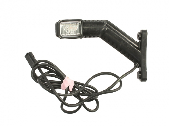 Lumina delimitare stanga; SUPERPOINT IV, portocaliu rosu alb, LED lungime cablu 2000mm, pe bratul lung, 12 24V (conector: CLICK-IN, SUPERPOINT IV)
