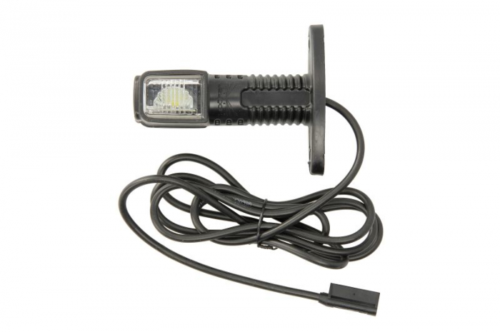 Lumina delimitare stanga; SUPERPOINT IV, portocaliu rosu alb, LED lungime cablu 2000mm, pe bratul mediu-lung, 12 24V (conector: CLICK-IN, SUPERPOINT IV)
