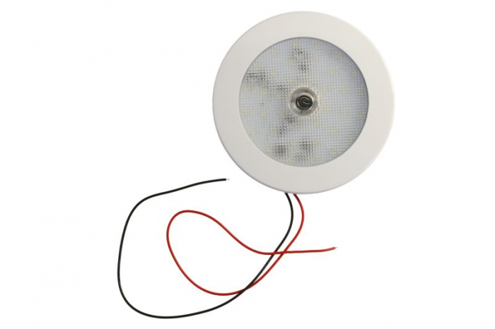 Lumina interior (cu buton, 10 12 24 30V) inaltime:18,5mm diametru131,6mm