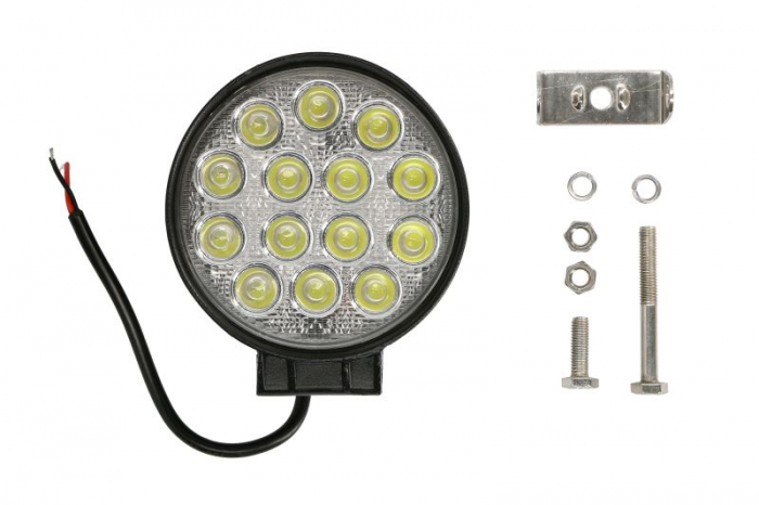 Lumina lucru (Epistar LED, 10-30V, 42W, 3360lm, numar elemente LED: 14x3W, adancime: 70mm, diametru: 117mm)