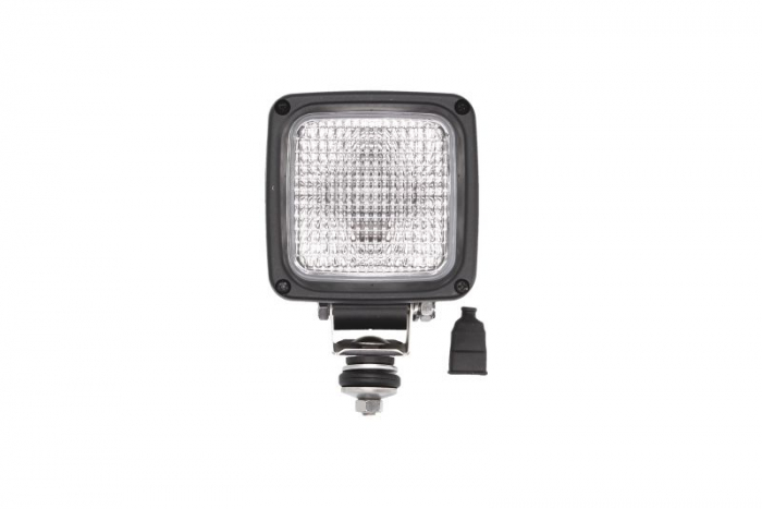 Lumina lucru (H3, 12/24V, 70W, lungime: 100mm, inaltime: 100mm, adancime: 91mm, carcasa din plastic; Conector AMP) potrivit DEUTZ FAHR AGROTRON; JOHN DEERE 6000 01.95- [3]