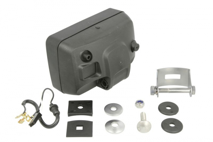 Lumina lucru (H3, 12/24V, 70W, lungime: 156mm, inaltime: 92mm, adancime: 85mm, lungime cablu: 0,15m, carcasa din plastic) potrivit MASSEY FERGUSON 5000, 6000, 7000, 8000 01.99- [2]