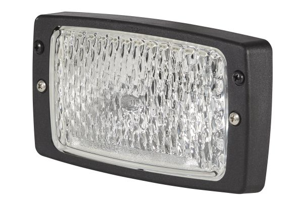 Lumina lucru (H3 Halogen, 12 24V, 35 70W, 1000lm, lungime: 182mm, inaltime: 102mm, latime: 182mm, adancime: 103mm, fara becuri; negru, in relief) potrivit FENDT 200, 300, 900 01.80-