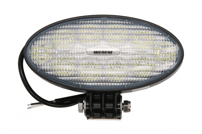 Lumina lucru (LED, 11 30V, 40W, 4000lm, numar elemente LED: 10, inaltime: 87mm, latime: 176mm, adancime: 86mm, lungime cablu: 0,5m, lumina dispersata; sticla ondulata)