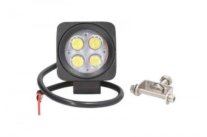 Lumina lucru (LED, 12 24 30V, 12W, 900lm, numar elemente LED: 4, lungime: 66mm, inaltime: 66mm, adancime: 66mm, lumina focalizata)