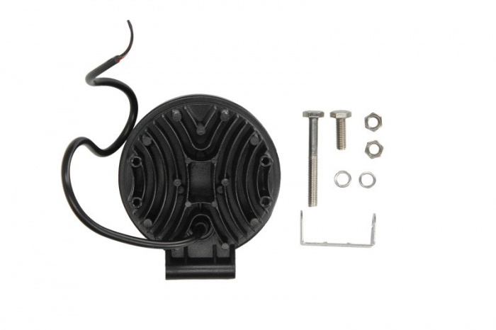 Lumina lucru (LED, 12/24/30V, 18W, 1200lm, numar elemente LED: 6, adancime: 37mm, diametru: 115mm, lumina focalizata) [2]