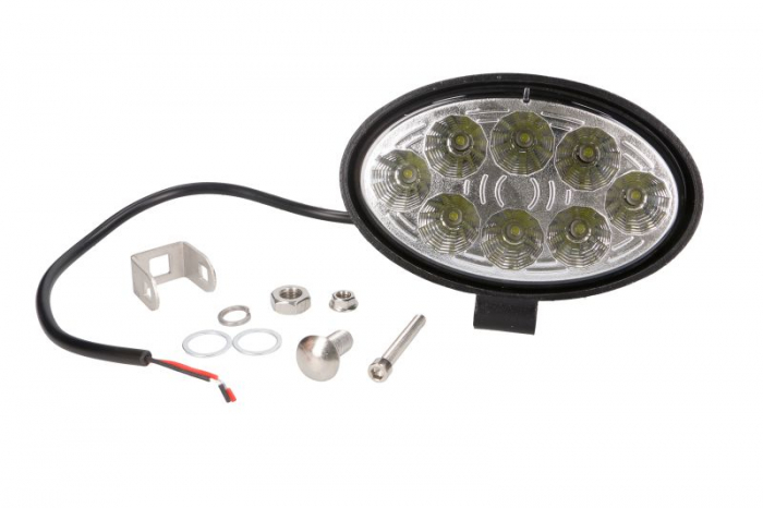 Lumina lucru (LED, 12 24 30V, 24W, 1560lm, numar elemente LED: 8, lungime: 145mm, inaltime: 90mm, adancime: 65mm, lumina dispersata)