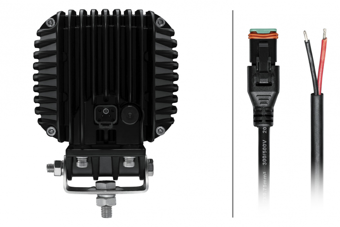 Lumina lucru (LED, 12/24/30V, 45W, 5000lm, numar diode: 16, inaltime: 158mm, latime: 125mm, adancime: 88mm, lumina dispersata) [3]