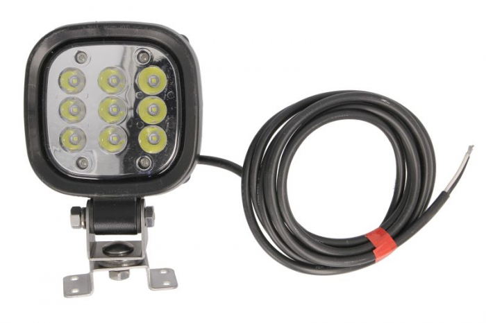 Lumina lucru (LED, 12 24 60V, 38W, 4000lm, numar diode: 9, lungime: 110mm, inaltime: 110mm, adancime: 46mm, lungime cablu: 2,5m, lumina concentrata) potrivit ADR