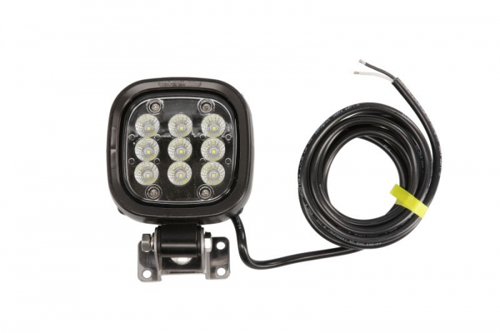 Lumina lucru (LED, 12 24 60V, 38W, 4000lm, numar elemente LED: 9, lungime: 110mm, inaltime: 110mm, adancime: 46mm, lungime cablu: 2,5m, lumina dispersata)