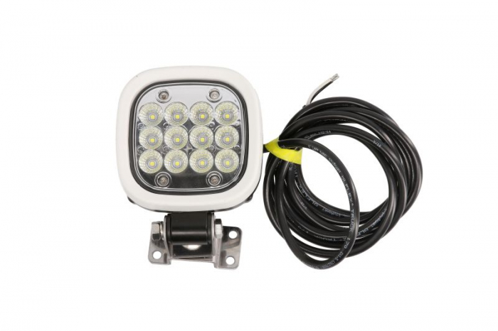 Lumina lucru (LED, 12 24 60V, 48W, 6000lm, numar elemente LED: 12, lungime: 110mm, inaltime: 110mm, adancime: 46mm, lungime cablu: 2,5m, lumina dispersata)