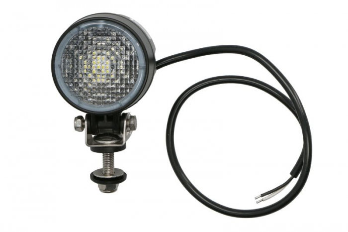 Lumina lucru (LED, 12 24V, 12W, 600lm, numar diode: 2, adancime: 49mm, diametru: 66mm, lungime cablu: 0,5m)