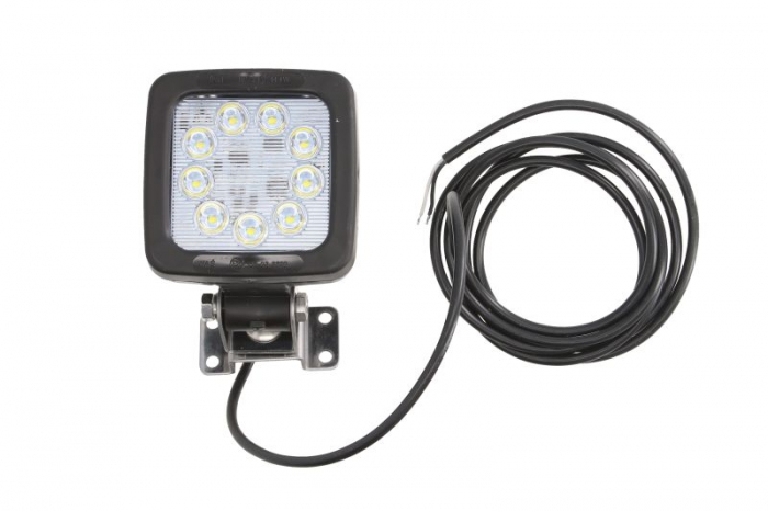 Lumina lucru (LED, 12 24V, 14W, 1300lm, numar elemente LED: 9, lungime: 101mm, inaltime: 101mm, adancime: 77,5mm, lungime cablu: 2,5m, cu comutator)