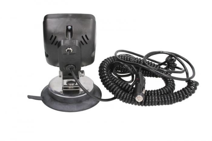 Lumina lucru (LED, 12/24V, 17W, 1750lm, numar elemente LED: 12, lungime: 101mm, inaltime: 101mm, adancime: 60mm, cu comutator; cu sarma spirala de 7m; montabil cu magnet) [2]