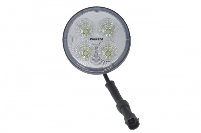 Lumina lucru (LED, 12 24V, 18W, 1500lm, numar diode: 4, adancime: 78mm, diametru: 87mm, lungime cablu: 0,05m) potrivit FENDT 1000, 500, 700, 800, 900; CHALLENGER MT
