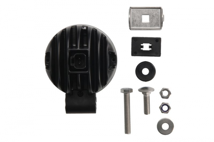 Lumina lucru (LED, 12/24V, 18W, 1500lm, numar elemente LED: 4, adancime: 72mm, diametru: 87mm, Priza cu 2 pini; unghi de distributie a luminii 58 grade) [2]