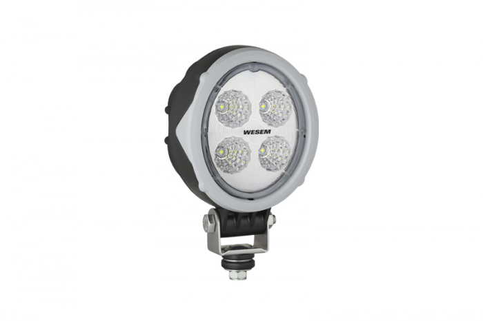 Lumina lucru (LED, 12 24V, 18W, 1500lm, numar elemente LED: 4, lungime: 104mm, inaltime: 120mm, adancime: 81mm, lungime cablu: 0,5m, cadru din plastic; carcasa din aliaj)