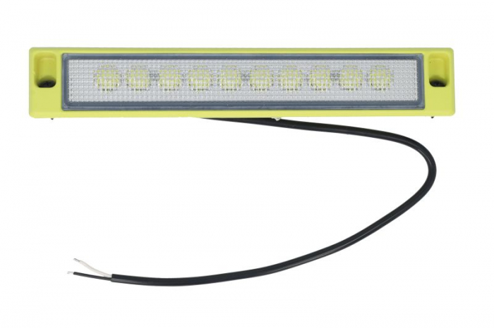 Lumina lucru (LED, 12 24V, 19W, 2200lm, lungime: 271mm, inaltime: 48mm, adancime: 36mm, lungime cablu: 0,5m)
