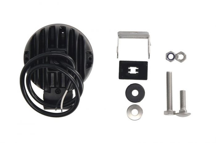 Lumina lucru (LED, 12/24V, 2000lm, numar elemente LED: 4, diametru: 87mm, lungime cablu: 0,5m) [2]