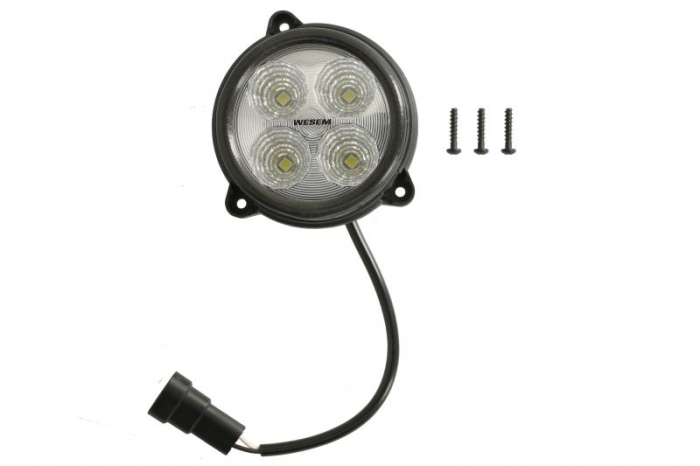 Lumina lucru (LED, 12 24V, 21W, 2000lm, numar diode: 4, adancime: 78mm, diametru: 87mm, lungime cablu: 0,2m) potrivit JOHN DEERE 6R