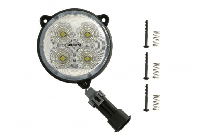Lumina lucru (LED, 12 24V, 21W, 2000lm, numar diode: 4, adancime: 78mm, diametru: 87mm) potrivit NEW HOLLAND C, T4 POWER STAR, T4-TIER 4A, T5-TIER 4A, T6-TIER 4A, T8-TIER 4A, TD5, TL, TN, TS