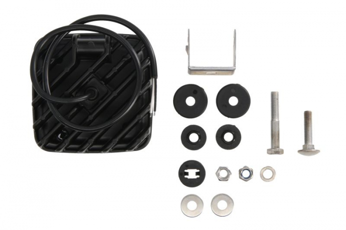 Lumina lucru (LED, 12/24V, 22W, 1600lm, numar elemente LED: 12, lungime: 104mm, inaltime: 105mm, adancime: 51mm, lungime cablu: 0,5m) [2]