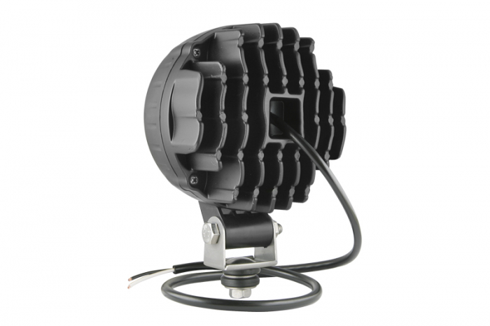 Lumina lucru (LED, 12/24V, 28W, 2500lm, numar elemente LED: 6, adancime: 74mm, diametru: 117mm, lungime cablu: 0,5m, cadru din plastic; carcasa din aliaj) [2]