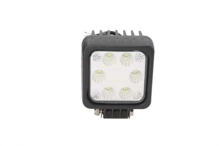 Lumina lucru (LED, 12 24V, 24W, 1500lm, numar elemente LED: 6, lungime: 100mm, inaltime: 100mm, adancime: 76mm, lungime cablu: 0,5m, cadru din plastic; carcasa din aliaj)