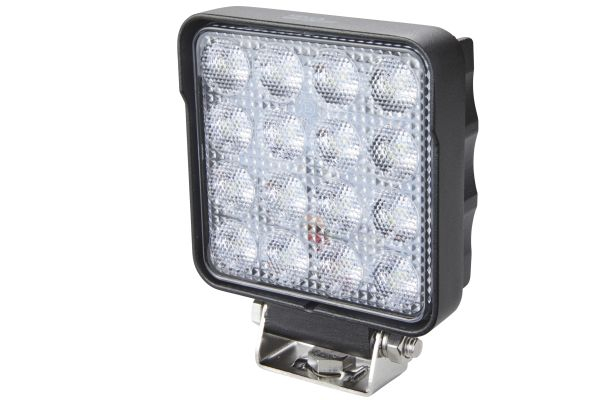 Lumina lucru (LED, 12 24V, 25W, 2500lm, numar elemente LED: 16, inaltime: 108mm, latime: 108mm, adancime: 48mm)