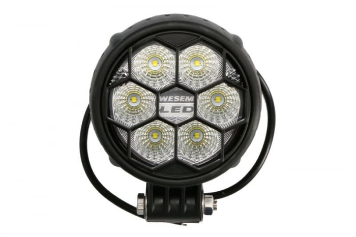 Lumina lucru (LED, 12 24V, 30W, 3000lm, numar diode: 6, inaltime: 157mm, adancime: 74mm, diametru: 116mm, lungime cablu: 0,5m, lumina dispersata)