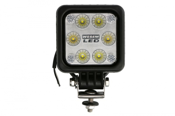 Lumina lucru (LED, 12 24V, 30W, 3000lm, numar elemente LED: 6, inaltime: 100mm, latime: 100mm, adancime: 76mm, lungime cablu: 0,5m)