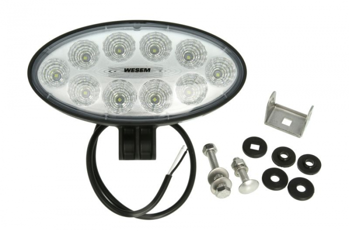 Lumina lucru (LED, 12 24V, 35W, 3000lm, numar elemente LED: 10, lungime: 176mm, inaltime: 87mm, adancime: 86mm, lungime cablu: 0,5m, carcasa din aliaj)