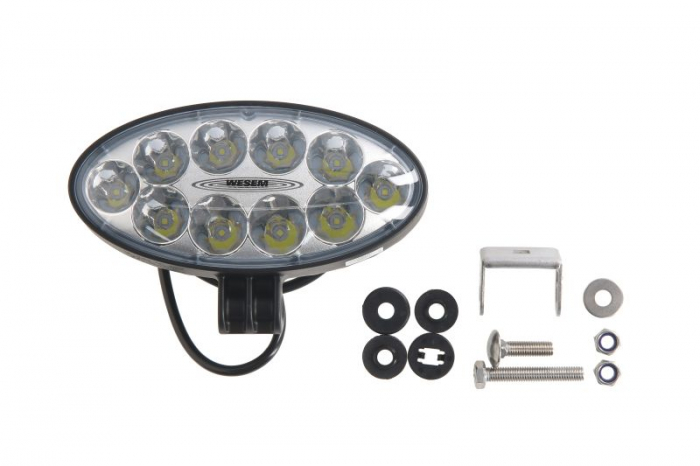 Lumina lucru (LED, 12 24V, 35W, 3000lm, numar elemente LED: 10, lungime: 176mm, inaltime: 87mm, adancime: 86mm, lungime cablu: 0,5m, lumina focalizata)