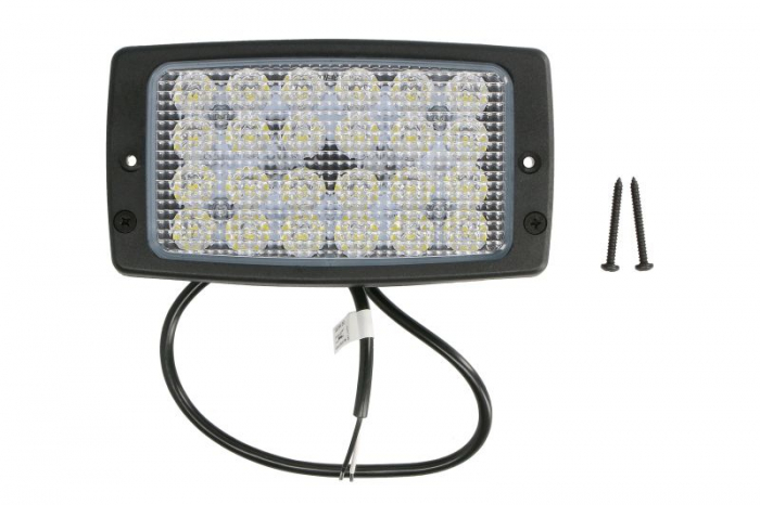 Lumina lucru (LED, 12 24V, 40W, 3000lm, numar diode: 24, lungime: 184mm, inaltime: 102mm, adancime: 68mm, lungime cablu: 0,5m)