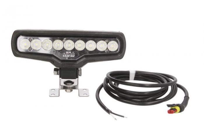 Lumina lucru (LED, 12 24V, 46,5W, 4100lm, numar elemente LED: 9, lungime: 199mm, inaltime: 87mm, adancime: 72mm, lungime cablu: 0,25m, lumina dispersata)