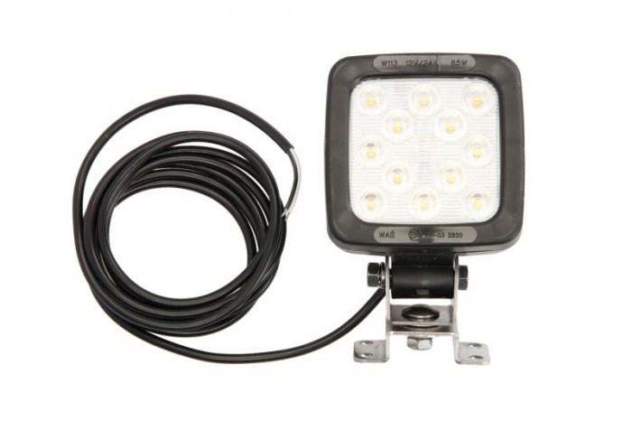 Lumina lucru (LED, 12/24V, 600lm, numar elemente LED: 12, inaltime: 101mm, latime: 101mm, lungime cablu: 0,25m) [3]