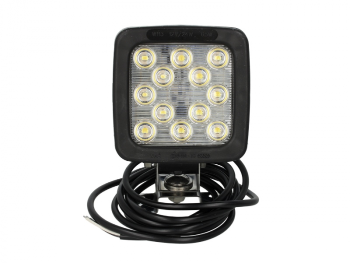 Lumina lucru (LED, 12 24V, 600lm, numar elemente LED: 12, inaltime: 101mm, latime: 101mm, lungime cablu: 0,25m)